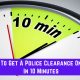 How To Get A Police Clearance Online In 10 Minutes